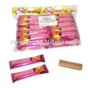 wafer bar and chocolate coated wafer biscuit