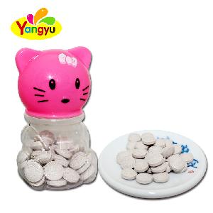 Cat Bottle Packing Fruits Flavors Dextrose Candy Sweets