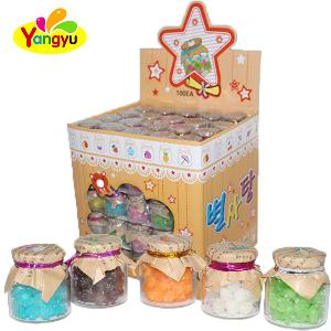 Star Shape Hard Crystal Sugar Candy in Wishing bottle