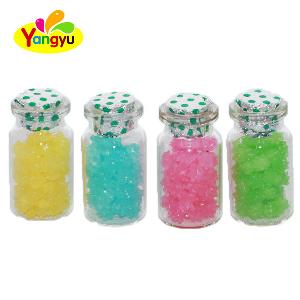 Candy Star Shape Hard Crystal Rock Sugar Candy in Wishing bottle