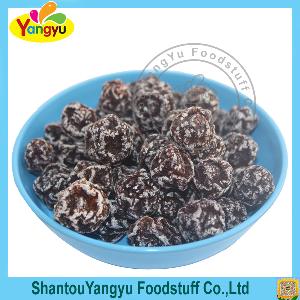 250g  Pack ed in bag  Vitamin  C sour dried black plum