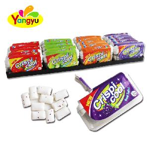 Mix Natural Healthy Fruit Flavor Xylitol Pillow Chewing Gum