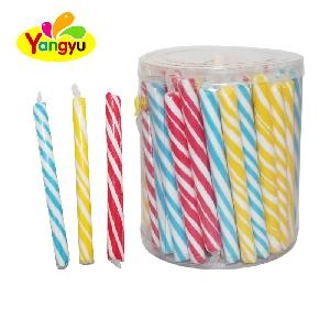 Delicious Long Twisted Sticks Candy Lollipops