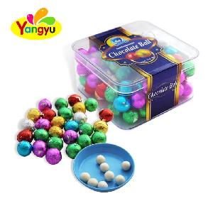 Competitive Price Colorful Packing Delicious Round Small Chocolate Candy