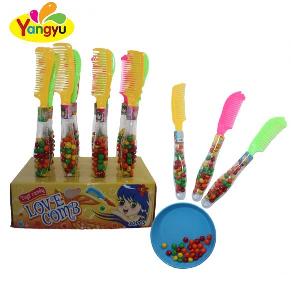 Halal Comb Toy Colourful Sweet Crispy Sugar Coated Chocolate Beans