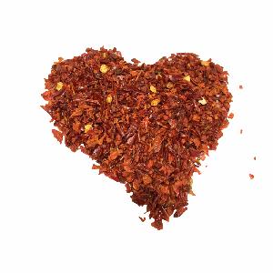  New   Crop   Dehydrated  Vegetable Red Bell Pepper Granules  for cooking