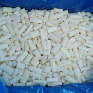 IQF frozen white asparagus