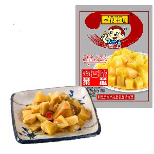 55g Liji preserved vegetable core with brine xia fan cai  Chinese food snack