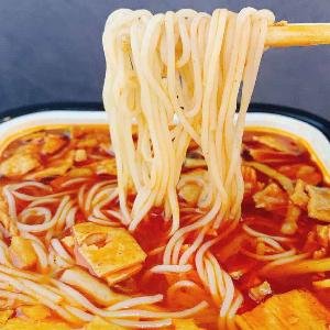 hai chi jia 290g instant self heating noodles luo si fen chinese snack