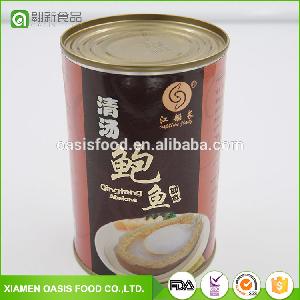 Frozen canned abalone in bulk