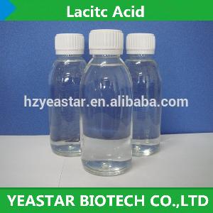 Food grade lactic acid 80% liquid price supplier