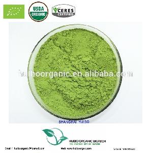Certified organic wheat grass powder EC NOP