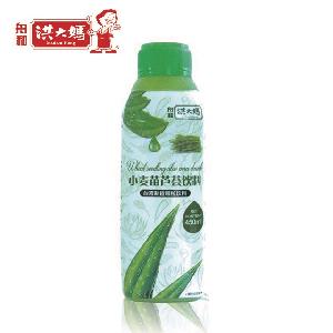 Taiwan 450ml cold soft drink Wheat Seedling aloe vera juice drink
