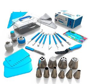 34 pcs factory  baking  tool   sets  Cake Decorating Stand with cake  tool s  kit 