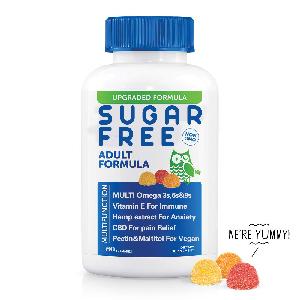 Sugar FREE cbd infused hemp gummies best gift for diabetes 5%off