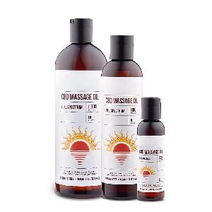 Natural Hemp Extract Pain Relief  CBD  Massage Oil Organic Hemp Seed Oil 300mg/500mg/1000mg/1500mg
