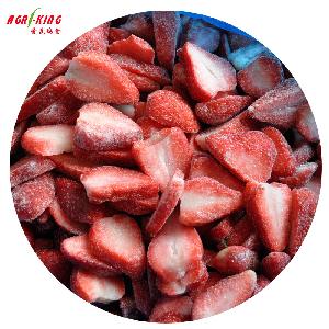 China   IQF  Delicious A13 Frozen  Strawberry  Slice
