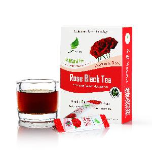Original Soothing Beauty Natural Detox Smooth Scented With  Flowers  Rose Black Tea 10 Sachets/ Box