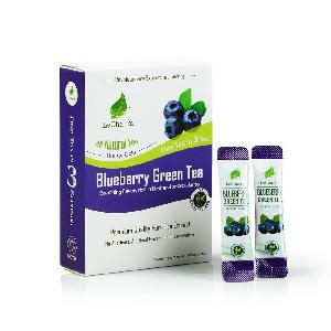 Natural Fruit Tea Blueberry Green Tea for Improve Eyesight