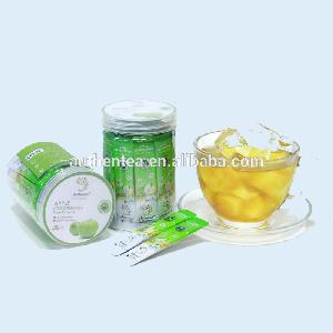 Summer Hot-sale  Apple   Flavor  Ice Tea Instant Green Tea  Powder  with Best Price