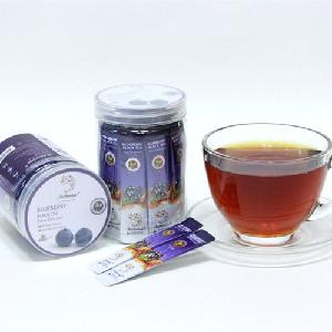 Top quality China instant honey blueberry tea, honey fruit flavor drink