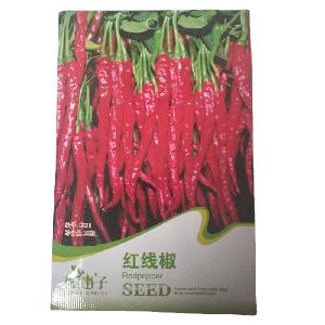 Ready to ship red pepper seeds/Chilli seeds with small vegetable seeds bags $0.59/bags