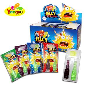 New Promotional Toy With Jelly Drink Sweet Candy Toy