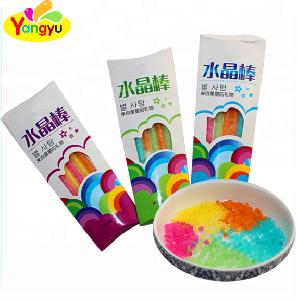 Crystal Powder Stick Fruity sugar Candy Promotion Powder Candy