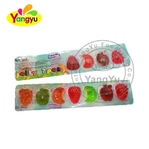 7 Pieces of Fruit Shape Jelly Pudding
