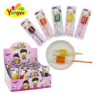 12g Color Mix fruits flavors whistle pop lollipop sticks