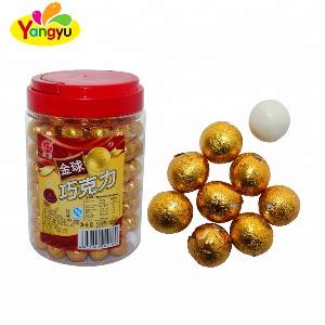 Gold Chocolate Ball-sweet dark chocolate coin Shape confectionery