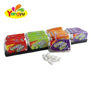 Good Taste New Crispy Cool Mint Chewing Gum Bubble Chew Gum