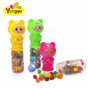 Halal New  toys light hot sales  toy bear with candy soft candy  of kids
