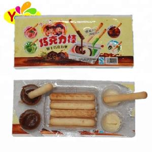 20g Biscuit With Jam Chocolate Sticks Cracker
