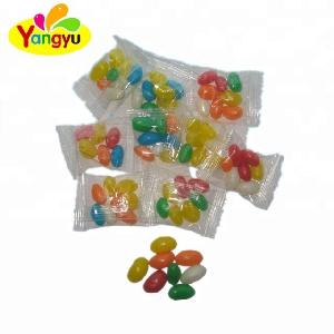 Hot Sale Low Price Halal Gummy Jelly Bean Soft Candy In Bulk  Loose Packing Jelly Bean