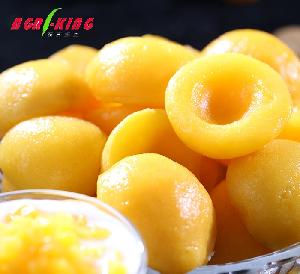 Chinese New Supply  List  of yellow fruits IQF  Frozen  yellow peach Halves exotic fruits