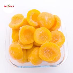 Hot Sale Processed IQF Frozen No Additives Yellow Peach In Halves
