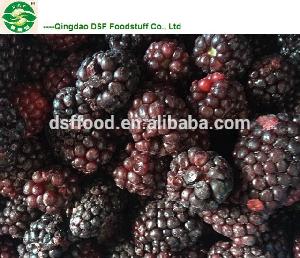 supply BRC certified  IQF   frozen  blackberry /  frozen  blackberry puree good quality hot sale