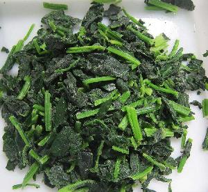 supply BRC certified new harvest IQF frozen spinach chopped cut ball leaf good quality hot sale