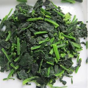 supply HALAL approved New crop high quality  IQF frozen spinach chop cut ball puree hot sale