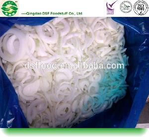High Quality BRC certified IQF onion dice slice / frozen onion ring hot sale