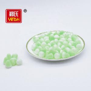 Confectionery manufacturer private label mint flavor jelly soft gummy candy for sale