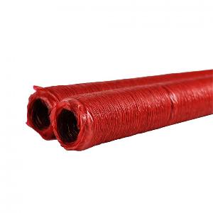 red curved ring plastic polyamide sausage casings gut