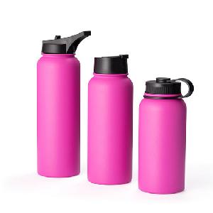 Customized Logo Sports Hydro Iron modern double walled Flask Stainless Steel Vacuum insulated Thermos Flask