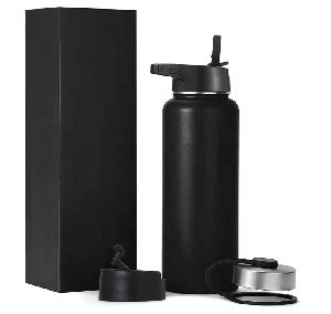  Double   Wall  Stainless Steel Reusable Leakproof Insulated Tumbler Flask
