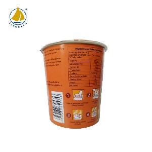 Certificated noodles product type and refined processing type cup kimchi instant noodles soup