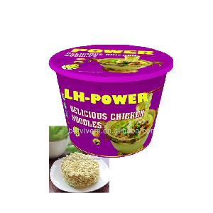 Ramen halal Big cup bowl noodles in cups customized OEM instant noodles