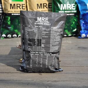 Outdoor use rich nutrition wholesale mre  curry   beef  emergency set with rich vitamin c