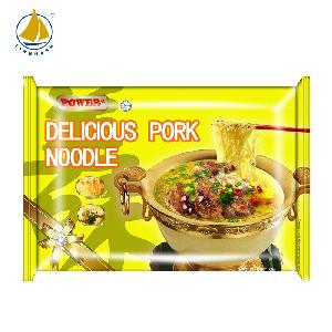 Chinese wholesale no onion no garlic ramen OEM instant style cup bag noodle soup for sale