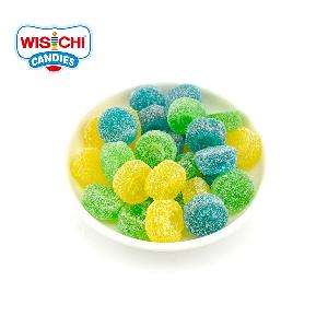 Free sample halal fruity  jelly  gummies  candy  mango grapes blueberry flavours  gummy   candy  custom